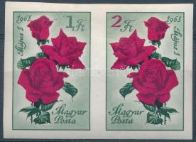 1961 Május 1. VIII. vágott sor párban (kis törések / small folds)