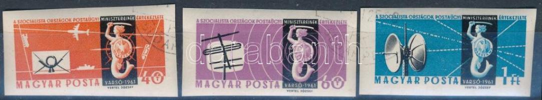 1961 A szocialista országok postaügyi minisztereinek értekezlete III. vágott sor