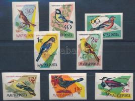 1961 Madarak III. - Erdők-mezők madarai vágott ívszéli sor (10.000)