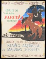 1979 Ménesgazda fim az Alkotás moziban rendezett bemutatójának és azt követő beszélgetésének (Kovács...