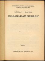 Szabó József - Borsy Zoltán: Csillagászati földrajz Kézirat. Bp., 1980. Tankönyvkiadó. 217 p. Kiadói...