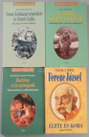 4 db Habsburg házzal kapcsolatos családtörténeti könyv. Királyi házak sorozat. Franz Herre: Ferenc J...