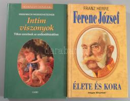4 db Habsburg házzal kapcsolatos családtörténeti könyv. Királyi házak sorozat. Franz Herre: Ferenc J...