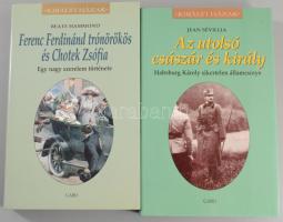 4 db Habsburg házzal kapcsolatos családtörténeti könyv. Királyi házak sorozat. Franz Herre: Ferenc J...