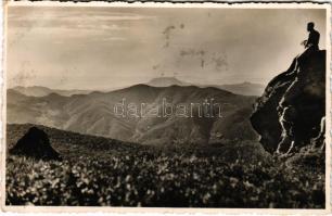 1941 Nagybánya, Baia Mare; Gutin / Muntii Gutai / mountain (fl)