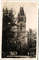 1941 Nagybánya, Baia Mare; Szent István torony / tower (EB)