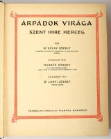 Dr. Révay József: Árpádok virága, Szent Imre herceg. Bp., Franklin. Kiadói aranyozott egészvászon kö...