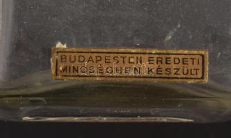 4711 Kölnisch Wasser kölnisüveg, alján "Budapesten eredeti minőségben készült" feliratú cí...