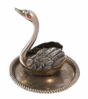 3 darab fém tárgy, gyertyatartó, falikép, asztaldísz, m: 18 cm alatt