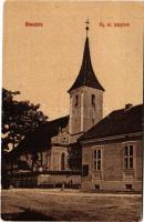 1908 Bácsfalu, Négyfalu, Sacele; Evangélikus templom. St. K. kiadása 248. (W.L. ?) / Lutheran church...