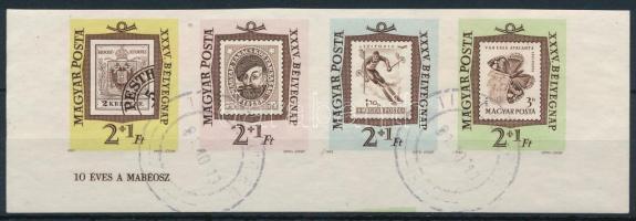 1962 Bélyegnap vágott ívsarki csík