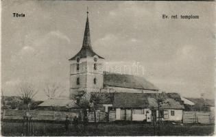 1918 Tövis, Teius; Református templom / Calvinist church (EK)