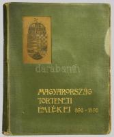 Magyarország történeti emlékei az 1896. évi ezredéves országos kiállításon. 896-1896. I-II. kötet. S...