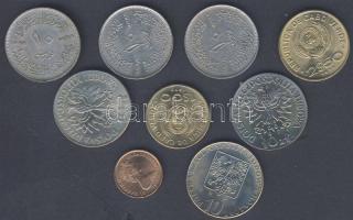 Kis "FAO" tétel: Lengyelország 1971. 10Zl (3x) kétféle + tanúsítvány, Salamon-szigetek 197...