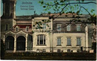 1926 Zsombolya, Hatzfeld, Jimbolia; Csitó (Csekonics) kastély. Szerelmy &amp; Co. kiadása / Schl...