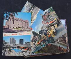 100 db MODERN külföldi város képeslap / 100 modern foreign town postcards