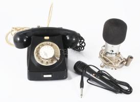 Régi Posta telefon, Auna mikrofon, mikrofon