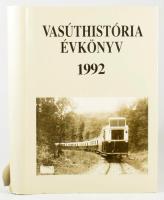 Vasúthistória évkönyv 1992. Szerk.: Mezei István. Bp., 1992, Közdok. Fekete-fehér képekkel illusztrá...