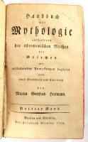 (Mitológia, csillagrtéképpel) Hermann, Martin Gottfried.: Handbuch der Mythologie aus Homer und Hesi...