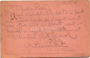 1916 A hű szövetség - Első világháborús tábori postai levelezőlap a Központi Hatalmak uralkodóival: ...