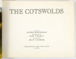 Cotswolds by Robin Whiteman and Rob Talbot London, 1987 Weidenfeld and Nicholson. Kiadói papírkötésb...