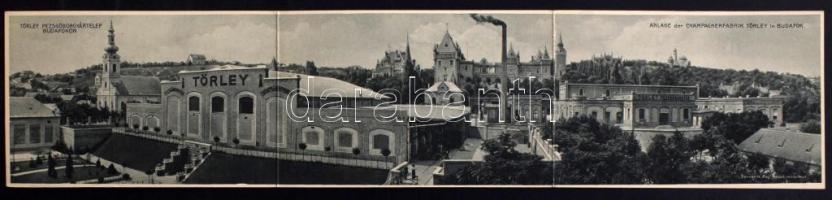 Budapest XXII. Budafok, Törley pezsgőborgyár, gyártelep és kastély. Tervezte Ray Rezső műépítész. 3-...