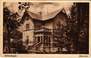 Balatonboglár, Mária lak, nyaraló, villa (EK)