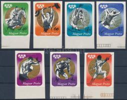 1973 Olimpiai érmesek (III.) - München ívszéli vágott sor