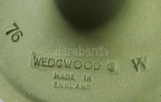 Wedgwood jasperware angol porcelán kisváza, jelzett, hibátlan, m: 8,5 cm