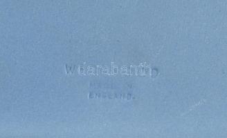 Wedgwood jasperware angol porcelán ékszeres doboz, jelzett, hibátlan, 10,5x10,5 cm