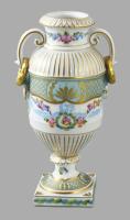 Potschappel Dresden váza, jelzett, hibátlan, m: 20,5 cm