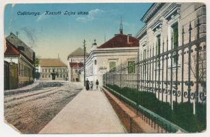 1909 Csáktornya, Cakovec; Kossuth Lajos utca, Zrínyi szálloda. Fischel Fülöp (Strausz Sándor) kiadás...