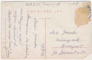 1909 Csáktornya, Cakovec; Kossuth Lajos utca, Zrínyi szálloda. Fischel Fülöp (Strausz Sándor) kiadás...