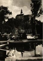 1958 Nyitra, Nitra; Zámok / vár (modern lap) / castle (EK)