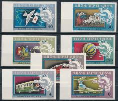 1974 100 éves az UPU (II.) ívszéli vágott sor (4.000)