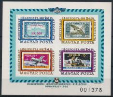 1974 Bélyegnap - Aerofila (III.) vágott blokk