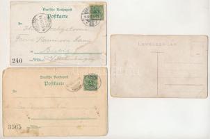 13 db RÉGI képeslap vegyes minőségben / 13 pre-1945 postcards in mixed quality
