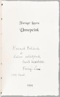 Faragó Laura: Ünnepeink. Számozott (36./40), a szerző, Faragó Laura (1949-) Kossuth- és Magyar Öröks...