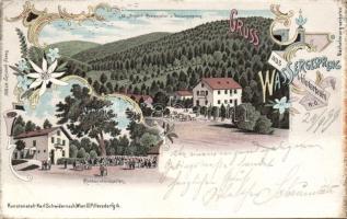 1899 Wassergspreng with M. Angeli´s Restaurant litho (EK)