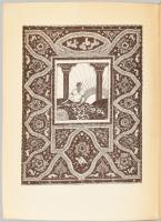 Das Persische Papageienbuch. Nacherzählt von Ernst Roenau mit Buchschmuck Rosa. Wien,1922,Artur Wolf...