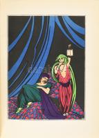 Das Persische Papageienbuch. Nacherzählt von Ernst Roenau mit Buchschmuck Rosa. Wien,1922,Artur Wolf...