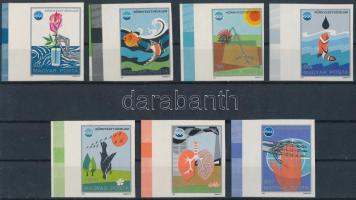 1975 Környezetvédelem (I.) ívszéli vágott sor