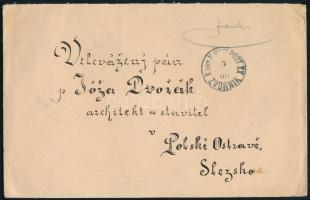 Levél a boszniai ZVORNIK-ból a sziléziai Polski Ostravába 5h + 6h bérmentesítéssel