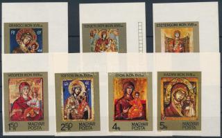 1975 Festmények (XII.) - Magyarországi ikonok ívsarki vágott sor