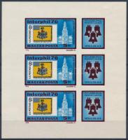 1976 Interphil vágott kisív (5.000)