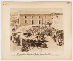 ca 1890 Félix Bonfils (1831-1885) / Francesco Indiveri: Szíria, Rahle Szeulaten - zsidó énekesnő / P...