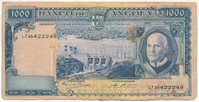Angola 1970. 1000Esc "L7 Ab422249" T:F fo., pici szakadás
Angola 1970. 1000 Escudos &quot...