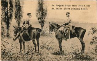 Sr. Majestät Kaiser Franz Josef I. und Sr. kaiserl. Hoheit Erzherzog Rainer / Franz Joseph I of Aust...