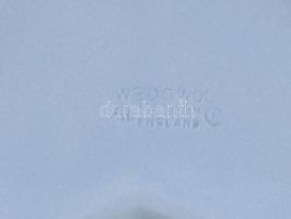 Wedgewood porcelán ékszeres ládika. Jelzett, hibátlan, eredeti dobozában 7 cm