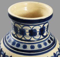 Régi kőedény váza, jelzés nélkül, m: 19 cm